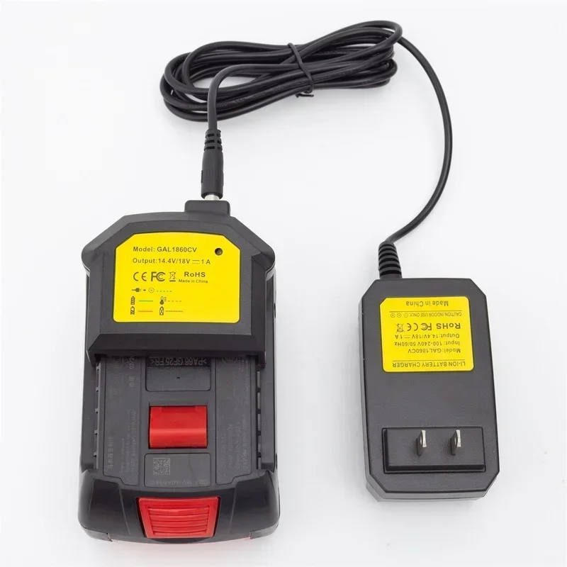 Imagem -03 - Carregador Rápido para Bosch 18v Lithium Battery Split Charger Leve e Portátil Use Drill Screwdriver Tool Bateria Acessório