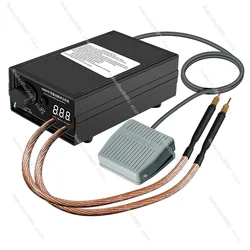 8000W Saldatore a punti Kit ad alta potenza FAI DA TE 18650 Batteria Strumenti di saldatura Saldatrice a punti portatile Penna per 0.1/0.3mm Nichel