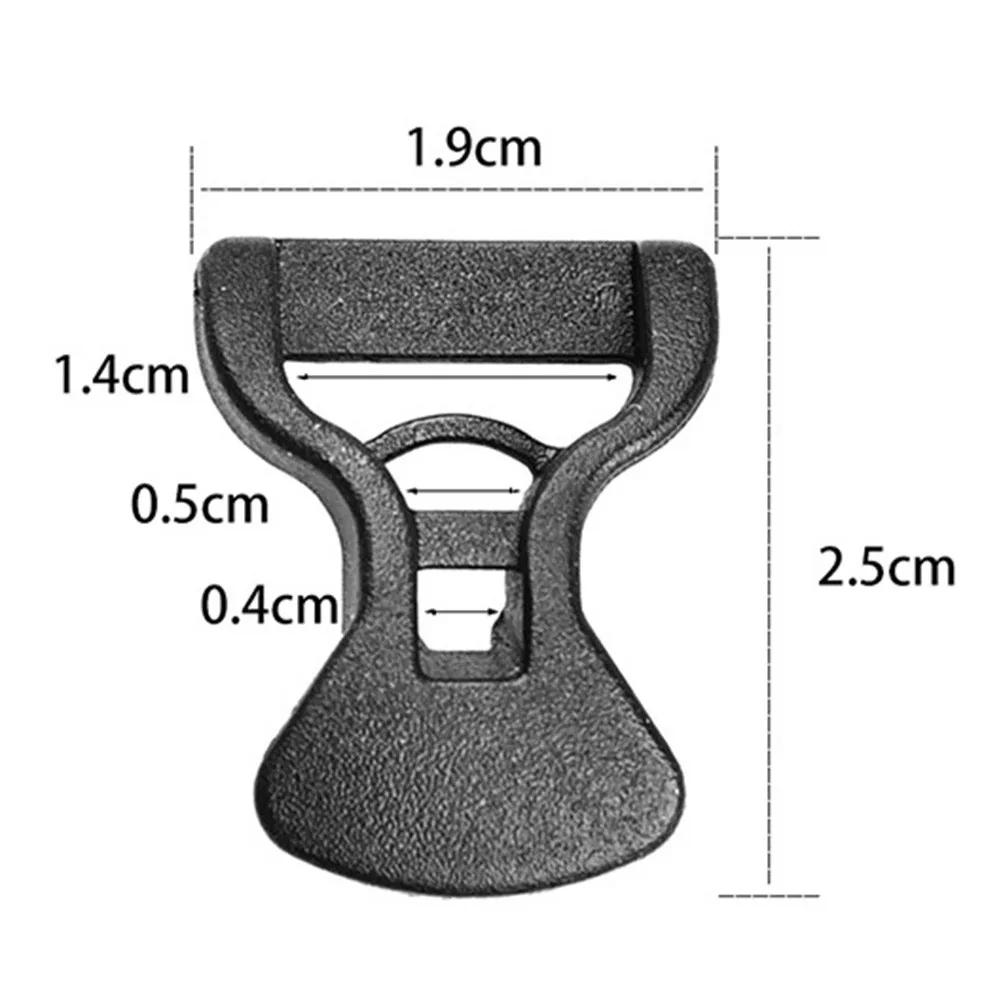 Outdoor Tent Canopy Plastic Fixing Clip Field Rainproof Tarpaulin Windproof Rope Buckle Rope Fast Anti-slip Adjustment Buckle