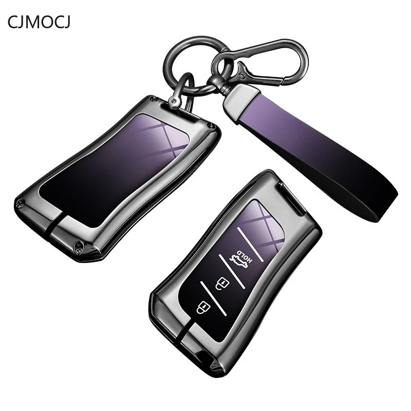 

Premium Zinc Alloy Key Cover Case for Lexus ES200/ES300h/RX450h/NX300/LX570 - Protective Key Fob Shell Keybag Keychain