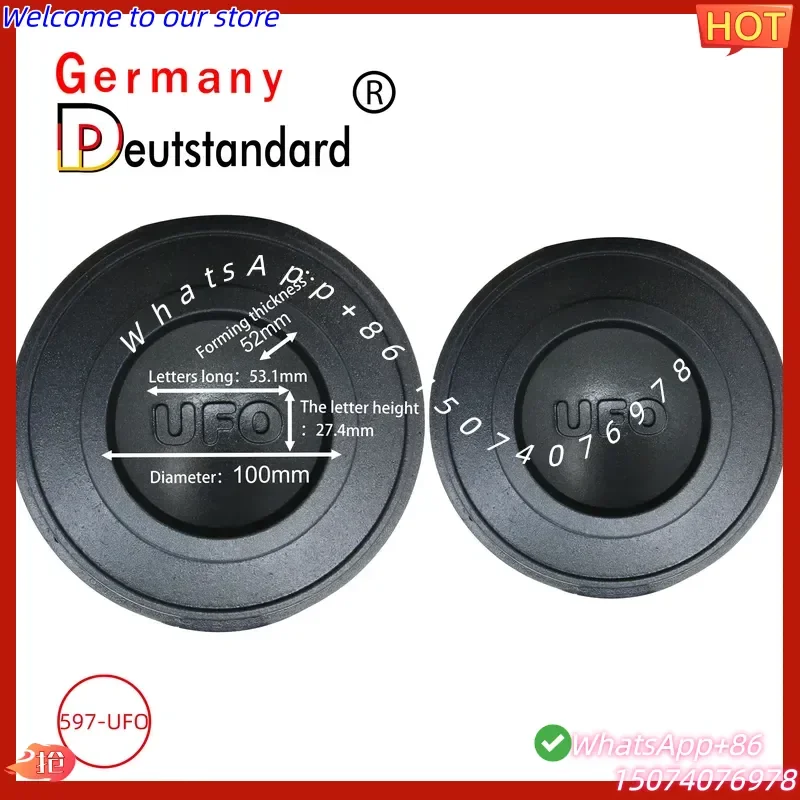 2026 Custom Logo Commercial Business Stainless Steel UFO Waffle Burger Maker Machine