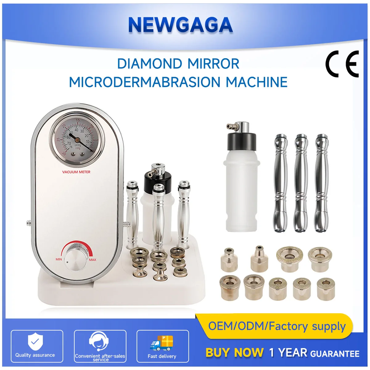 NEWGAGA 3 In 1 Diamond Eye Facial Massager Body Slimming Skin Tightening Lifting Machine Anti Wrinkle Removal Skin Care Tool