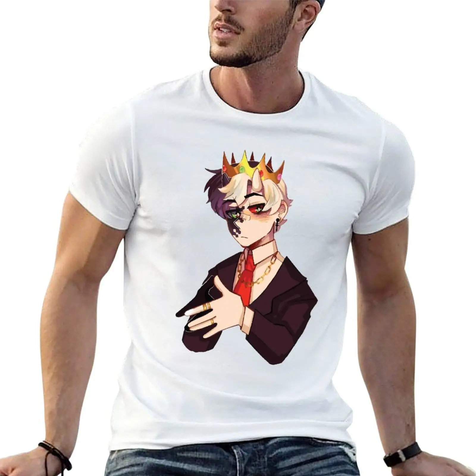 

Ranboo the king T-Shirt man t shirt graphic t shirts designer mens graphic t shirts T-Shirt