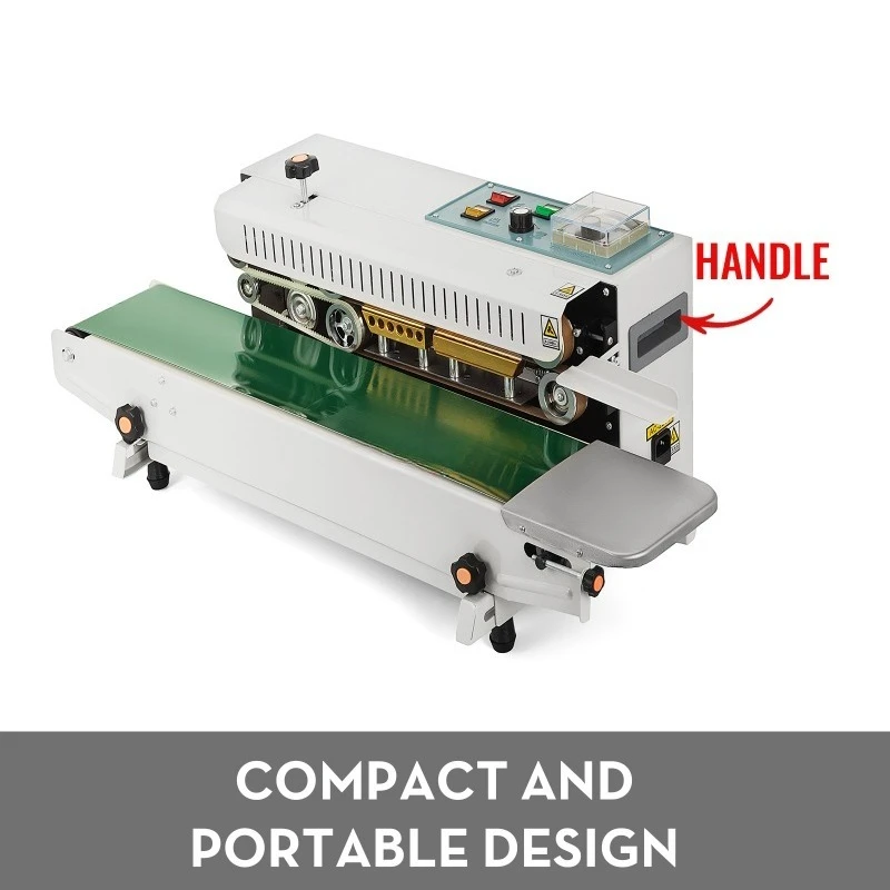 Automatic Horizontal Continuous Plastic Bag Band Sealing Sealer Machine