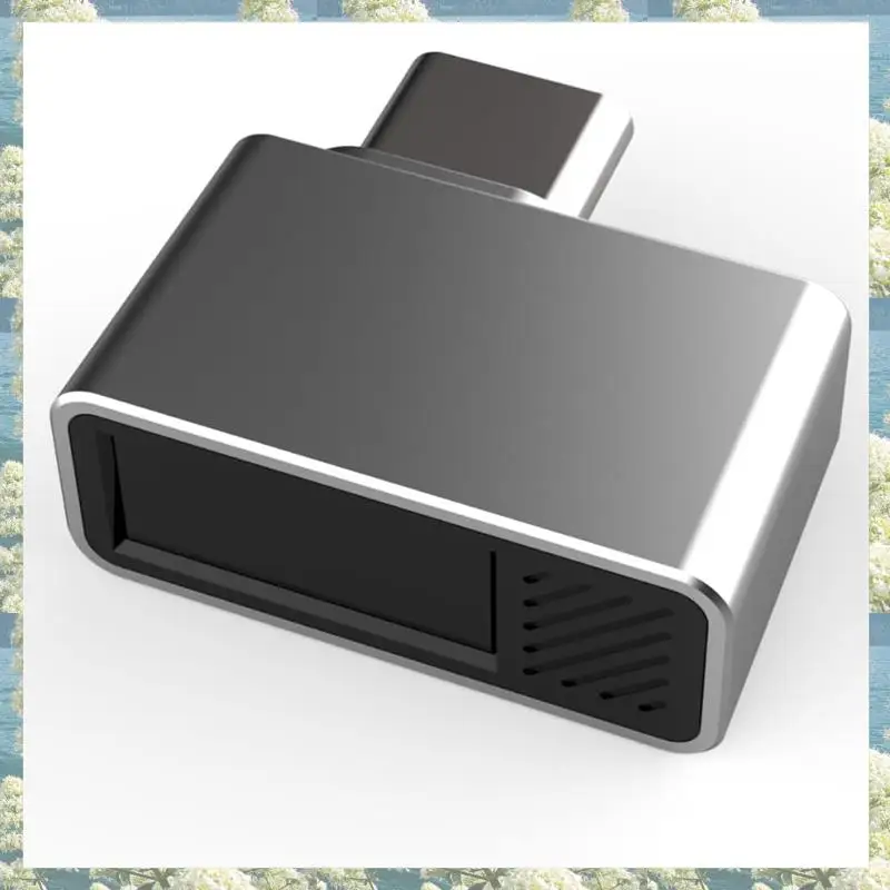 New-Windows Fingerprint Reader For Win10/11, Type C/USB C, 360° Biometric Touch, Fast Safe Sign-In With Encrypt Documents, Durab