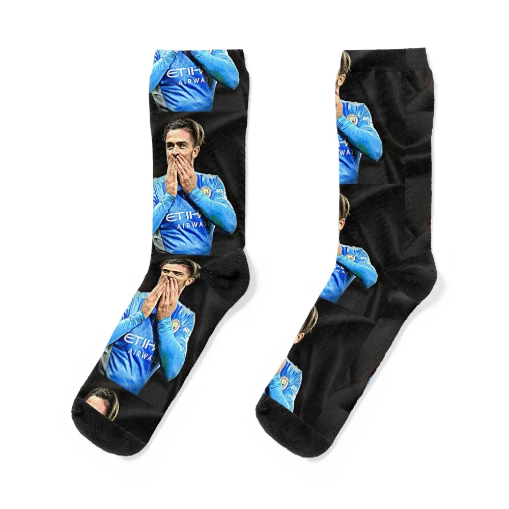 

Jack Grealish Socks man hiphop Stockings compression funny sock Boy Socks Women's