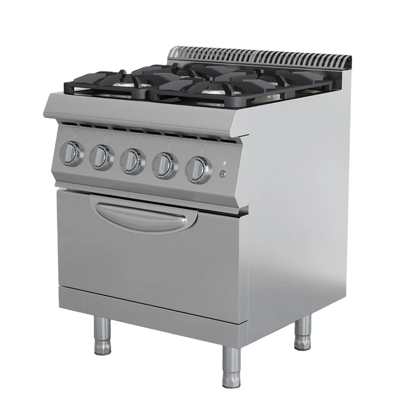 TLF Herd, 4 Brenner, leistungsstarker Edelstahl-Tontopf, Herd, kommerzieller Herd, Herd, China mit Ofen