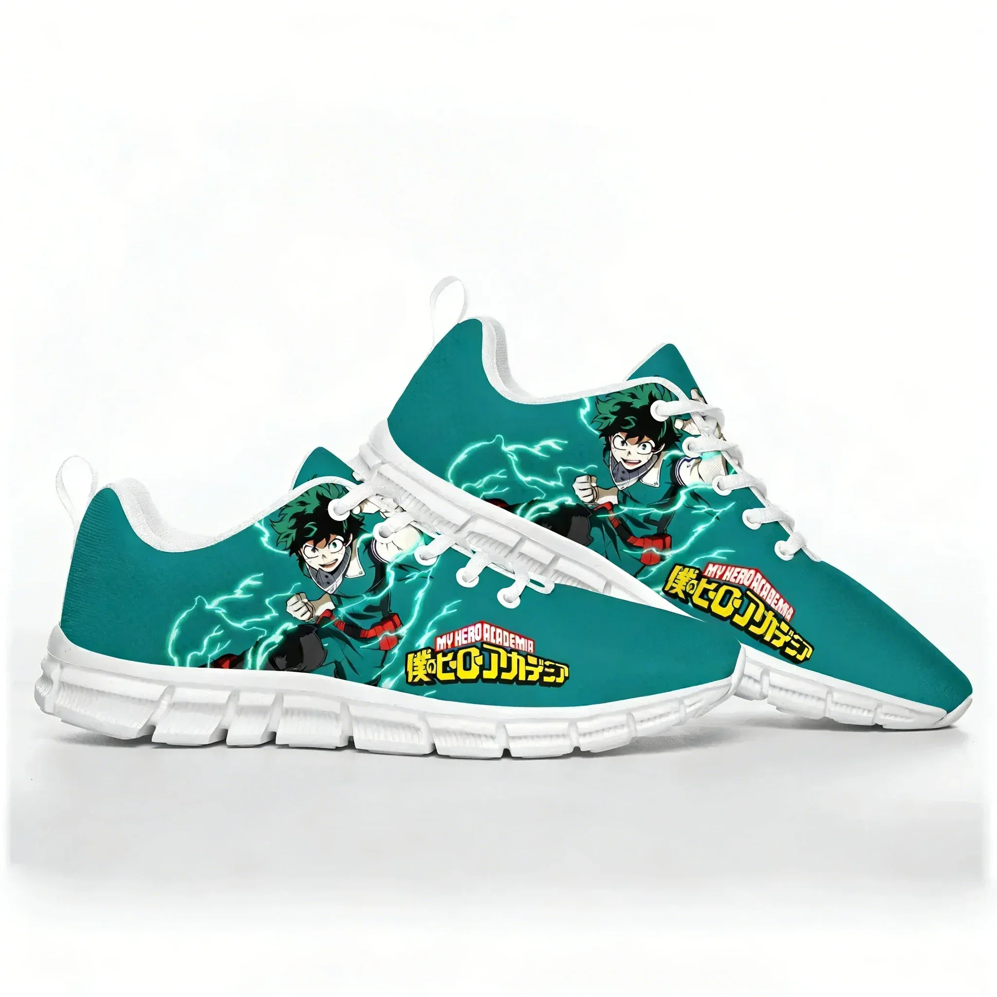 

Izuku Midoriya My Hero Academia Sports Shoes Mens Womens Teenager Kids Custom Sneakers Casual Custom High Quality Couple Shoes