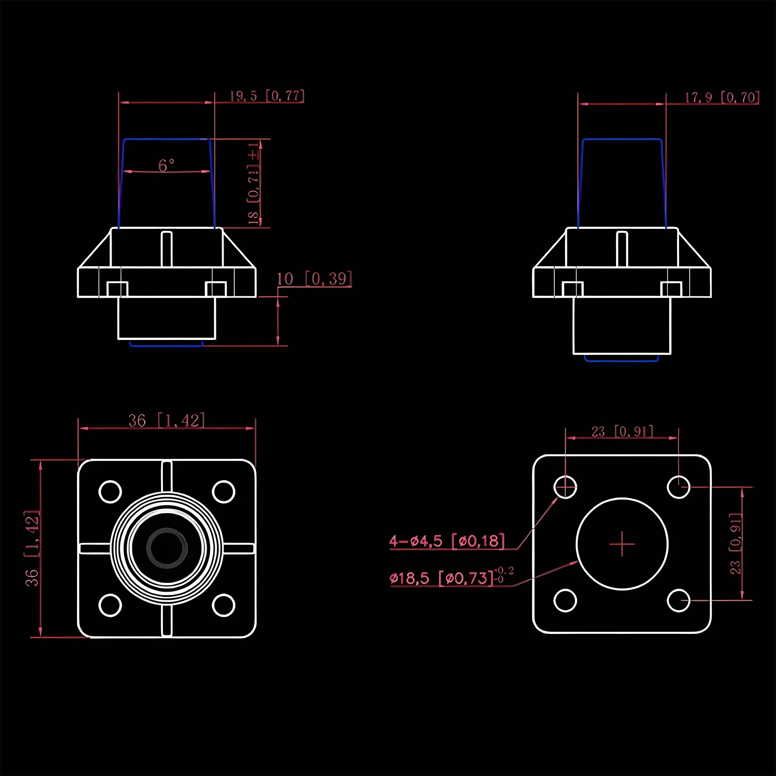 Battery Connector 250A 250A Copper Terminal DC1000V Rated Voltage Dust Cover Included High Conductivity For Energy Storage
