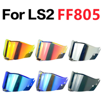 LS2 FF805 THUNDER Full Face Motorcycle Helmet Replacement Visors Lens with Anti-fog Patch Holes