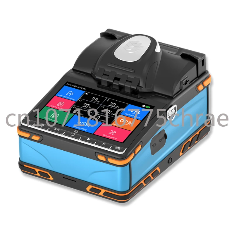 6 Motor Fiber Core Alignment Optical Fiber Fusion Splicer FTTH 5S Fiber Optic Fusion Machine