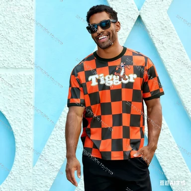 

Disney Winnie The Pooh Tigger 3D Printed Short-Sleeve T-Shirt Breathable and Quick-Drying Fabric Daily Sports and Casual Top 68