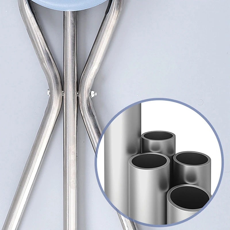 مقعد قصب المشي قابل للطي خفيف الوزن في الهواء الطلق كرسي قابل للطي للرجال المسنين المعاقين الجد الجدة #3