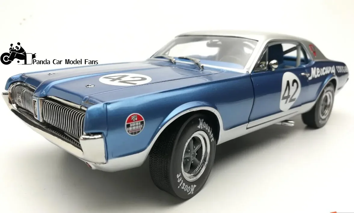 SunStar alloy model car 1/18 Mercury Cougar racing 1584# Ornament Memorial Furniture Decoration