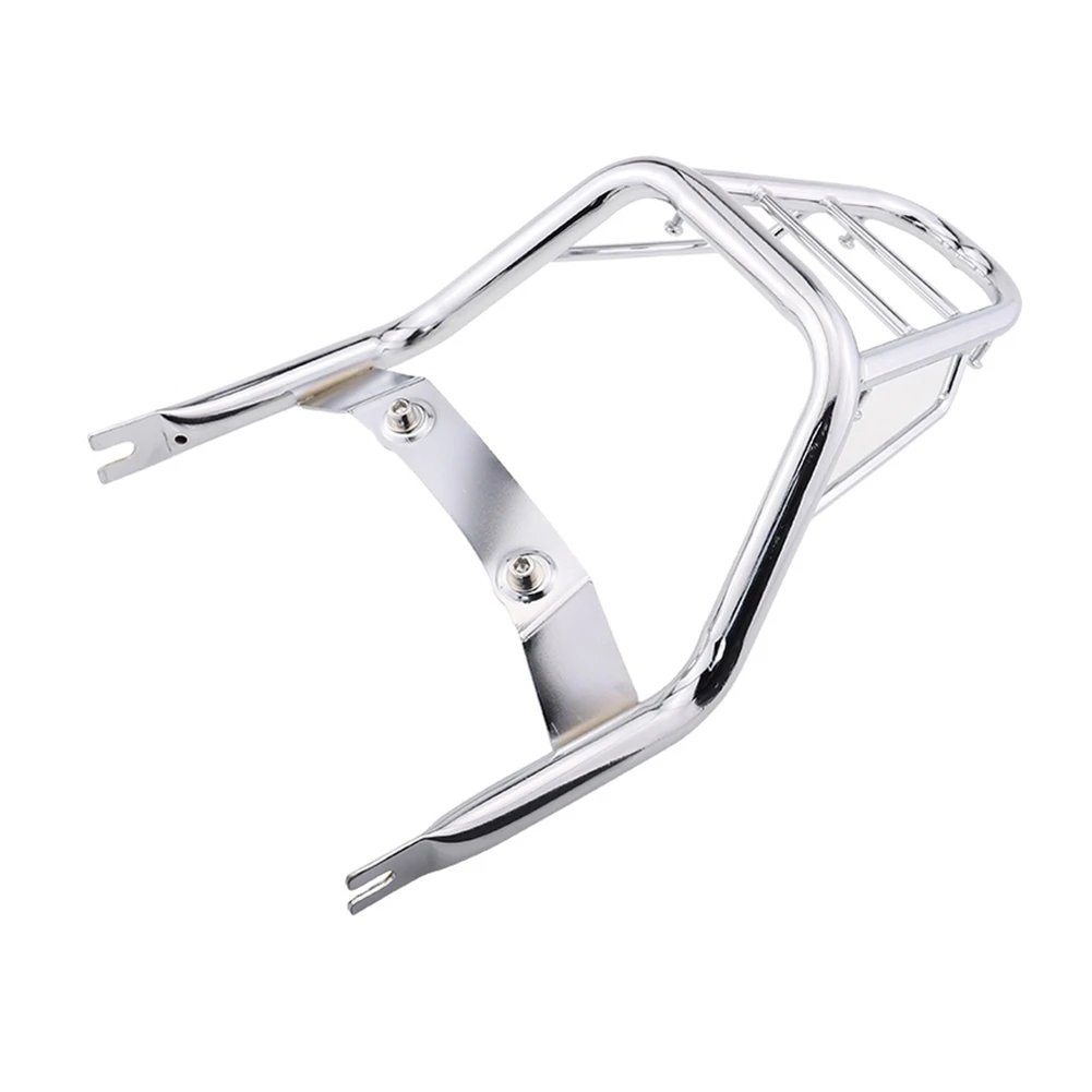 Motorcycle Rear Rack Chrome Luggage Carrier Fits for Honda Z125 Monkey 125 2018-2022