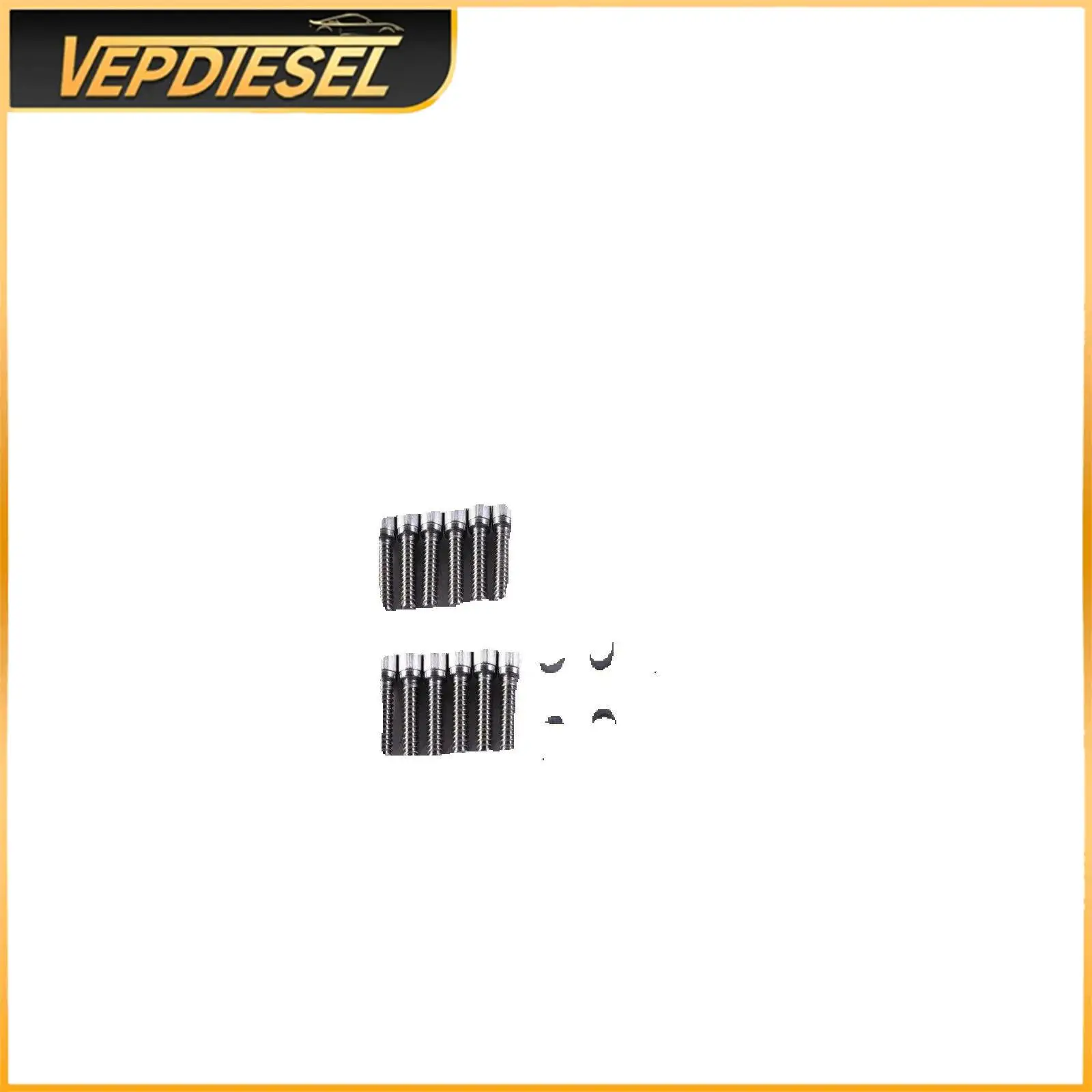 

12PCS 3/8"x1" SBC Header Bolts Stainless Steel Kit for Small Block Chevy 265-400 TBI TPI LT1 Engines 1955-1996