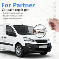 Pluma de reparación de pintura de coche, accesorios de reparación de arañazos, Ardent, rojo, gris, blanco, azul, HDi, negro, plateado, para Peugeot Partner 1996-2023