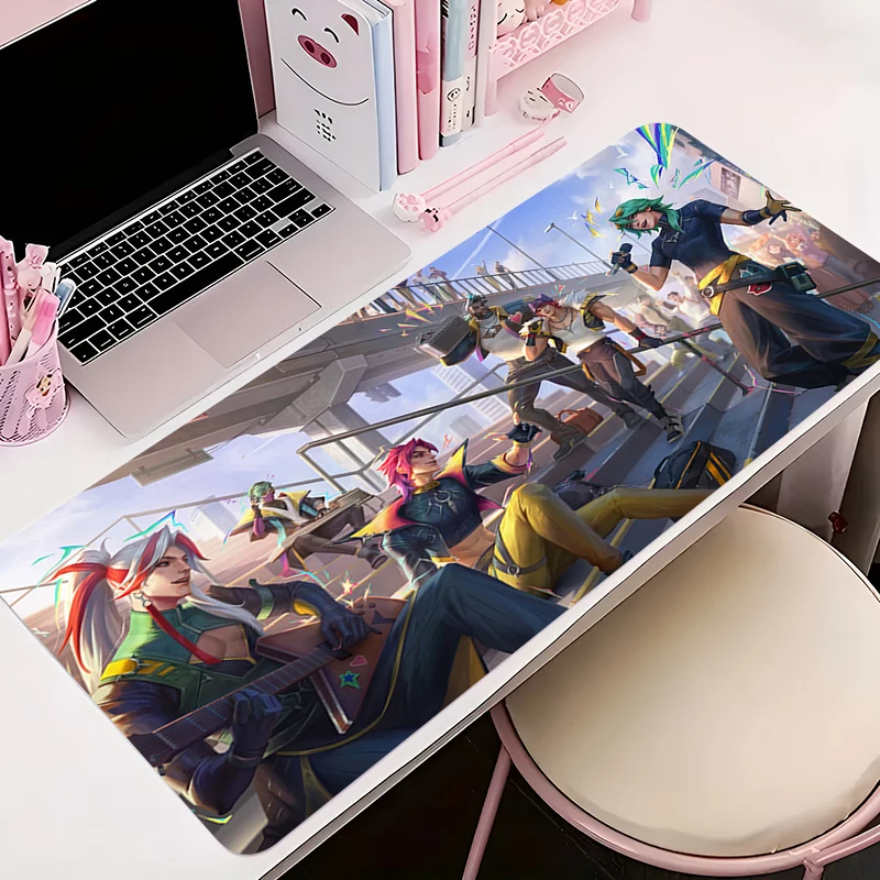 

Mouse Pad Office PC Accessories Keyboard Mat Anime Pattern Anti-slip Rubber HD Mousepad Gamer L-league of Legends Kayn Desk Mat