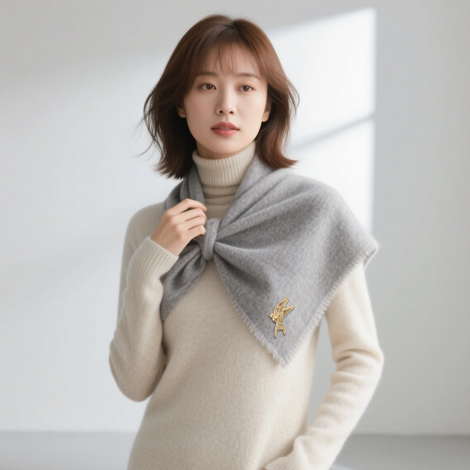 

Classical Brooch Vintage Bird Pin For Women Elegant Medieval Style Animal Lapel Badge Dress Suit Wedding Accessory Fashion