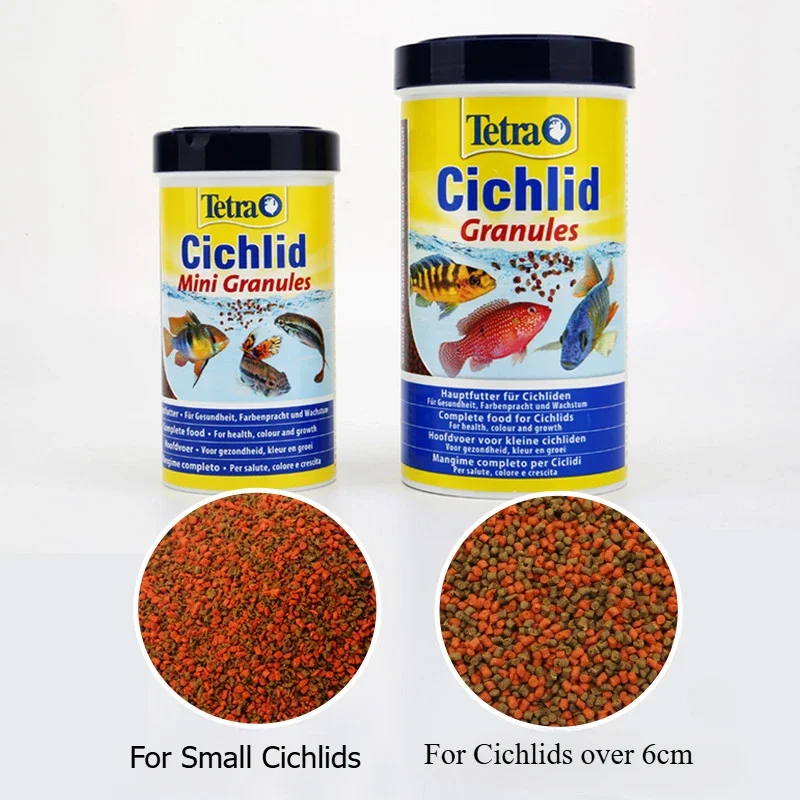 

Tetra Cichlid Granules Water Premium Formula Tropical Ornamental Fish Food