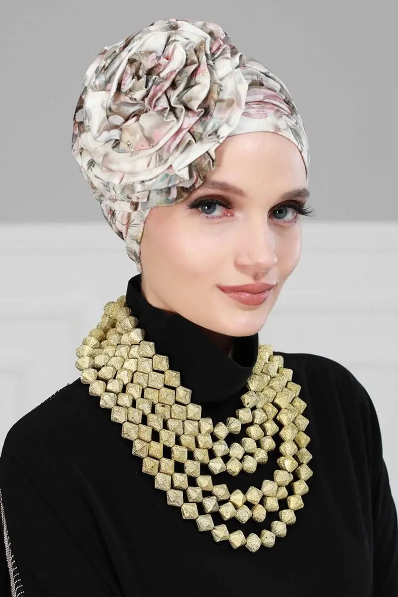 Rose gekämmte gemusterten Knochen Olive muster