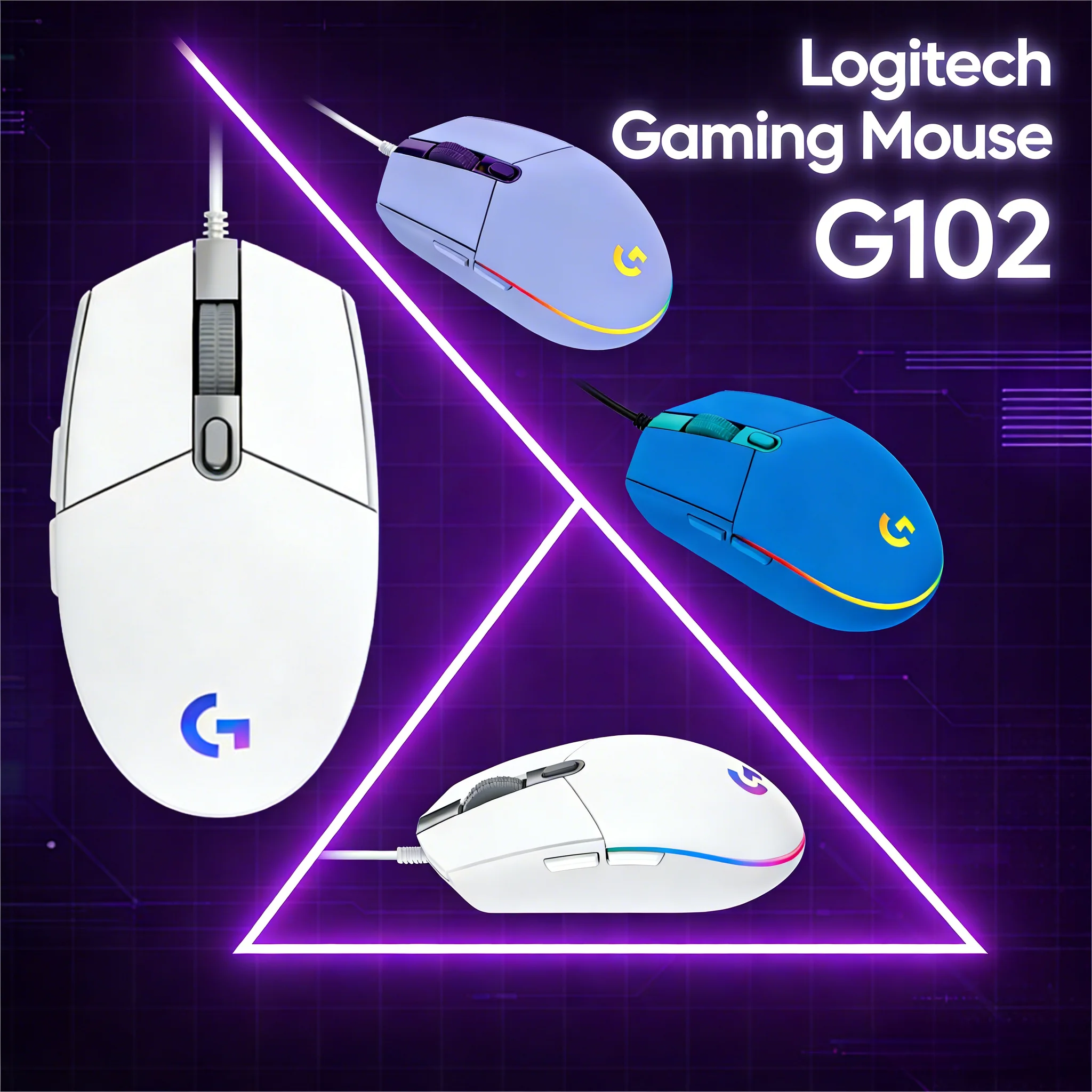 

Logitech G102 - Премиальное качество по доступной цене