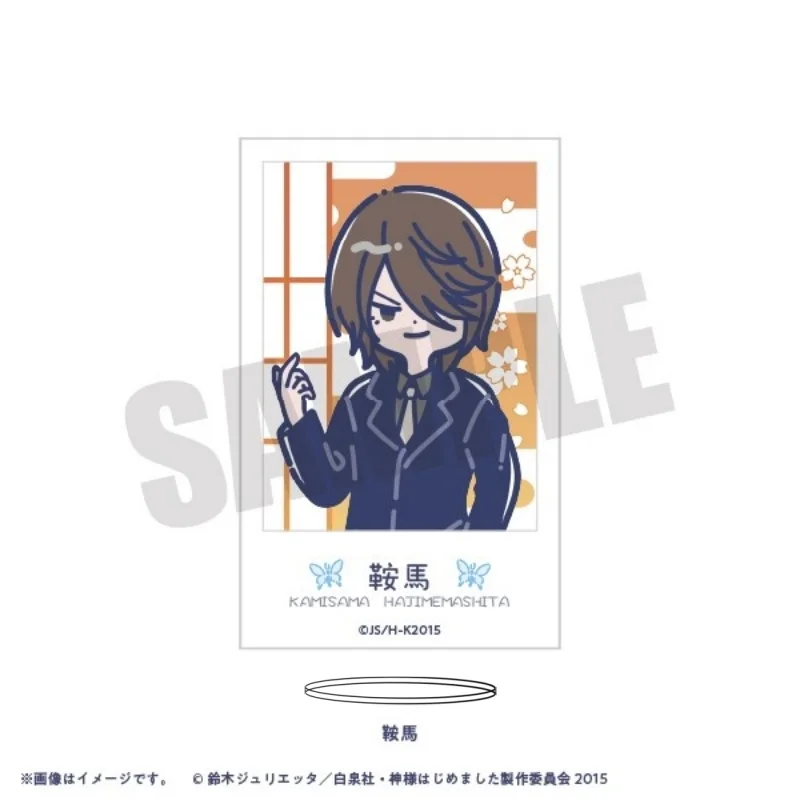 Anime Kamisama Kiss Nanami Momozono Tomoe Retro Pop Ver Rectangle Acrylic Stand Model Plate Keychains Desk Decor