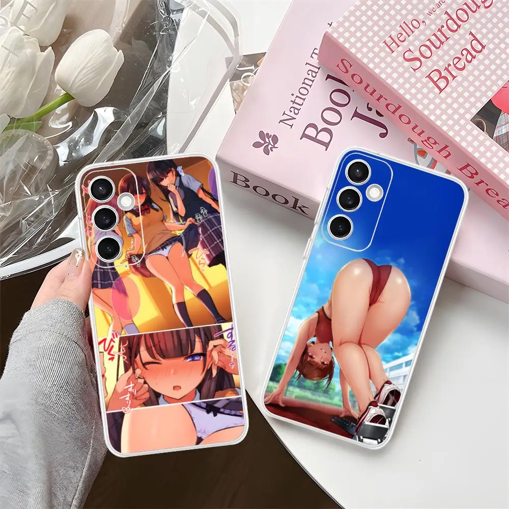 เคสโทรศัพท์มือถือลายอนิเมะวาฟุเฮนไท สำหรับ Samsung Galaxy S25 S24 S23 S22 S21Plus FE Ultra ใส สีสันสดใส ป้องกันอย่างดี สวยงาม