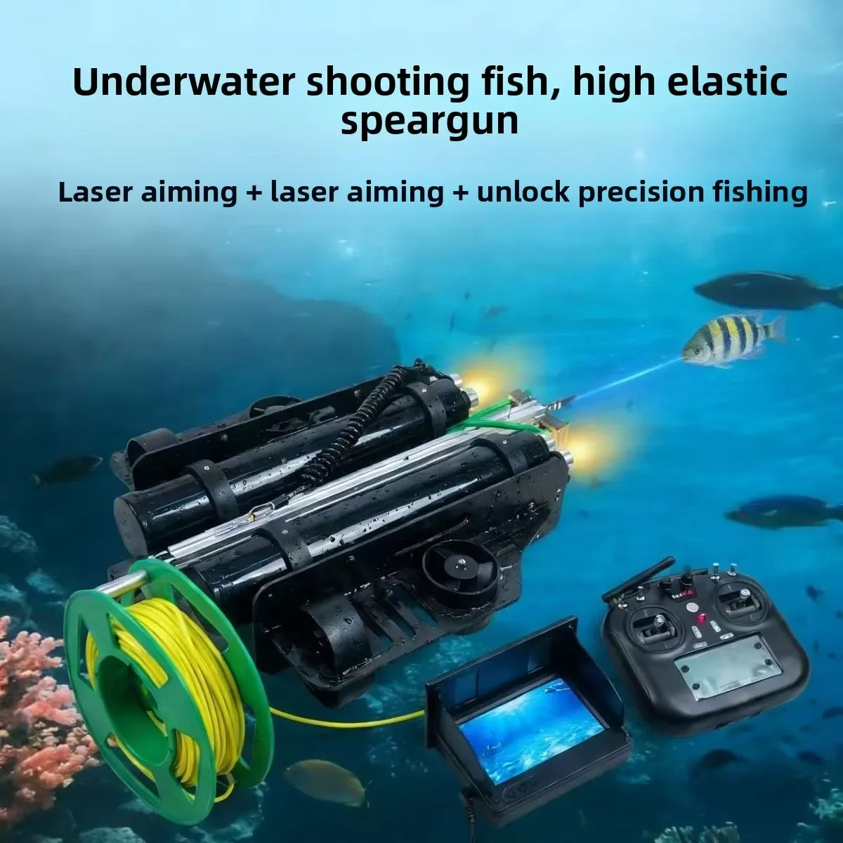 Applicable to New underwater robot fish  ultra-clear infrared night vision fish chasing wild fun walking artifact