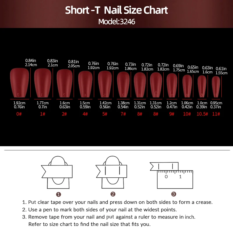 24 pièces court-T presse sur ongles rose dégradé rayure motif faux ongles brillant doigt artificiel manucure faux ongles