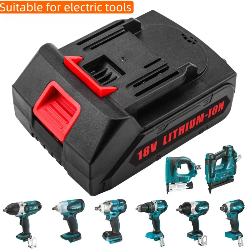 18V 7500mAh Large Capacity Rechargeable Lithium Ion Battery for Makita Cordless Electric Power Tools Replacement Battery
