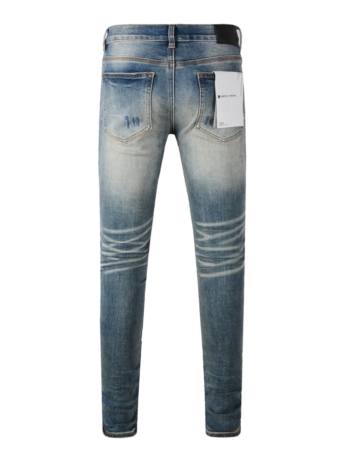 Retro waed elástico fino ajuste jeans masculino primavera novo sle jovem casual calças compridas algodão estiramento denim marca na moda
