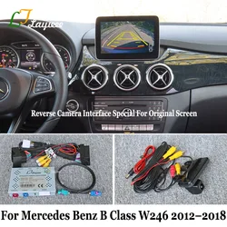 For Mercedes Benz B Class W246 W242 2012~2018 OEM Screen Add HD Night Vision Front Rear View Parking Camera No coding required