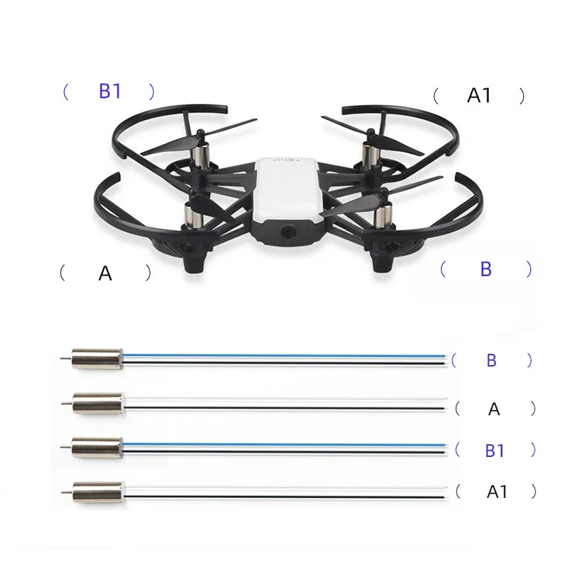 RCSTQ 1Pcs For DJI Tello Motor Replacement Repair Part Remote Control RC Quadcopter CW CCW Electrical Machinery Drone Accessorie