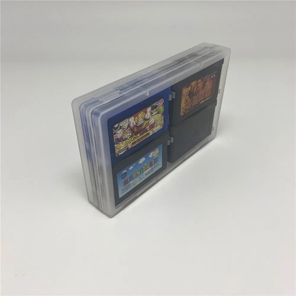 Przenośne pudełko do przechowywania kaset do gier Uchwyt na karty do Nintend GBA/GBA SP Ogólne akcesoria do kart do gier