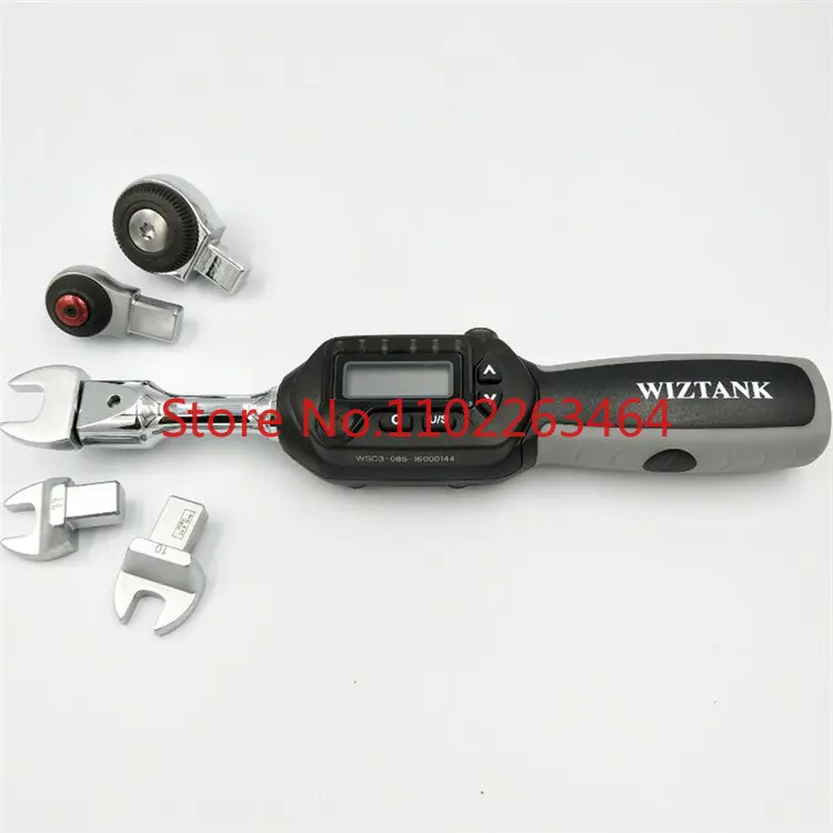 Authentic Taiwan WIZTANK Digital Display Interchangeable Torque Wrench WSC2/3-030/060/085CN