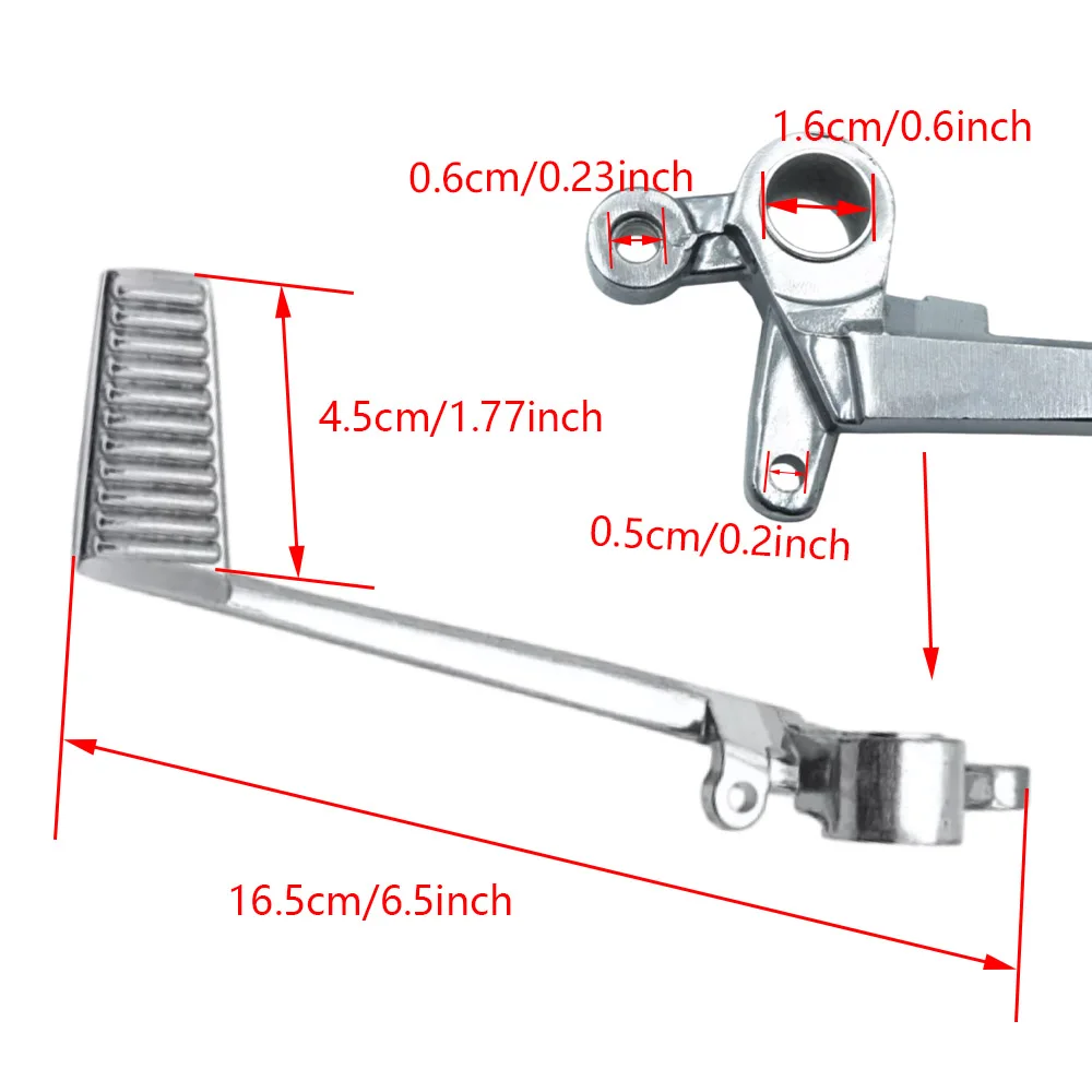 Motorcycle CNC Shifter Shift Pedal Rear Foot Brake Pedal Lever For HONDA CBR 1000RR RR 2004 2005 2006 2007