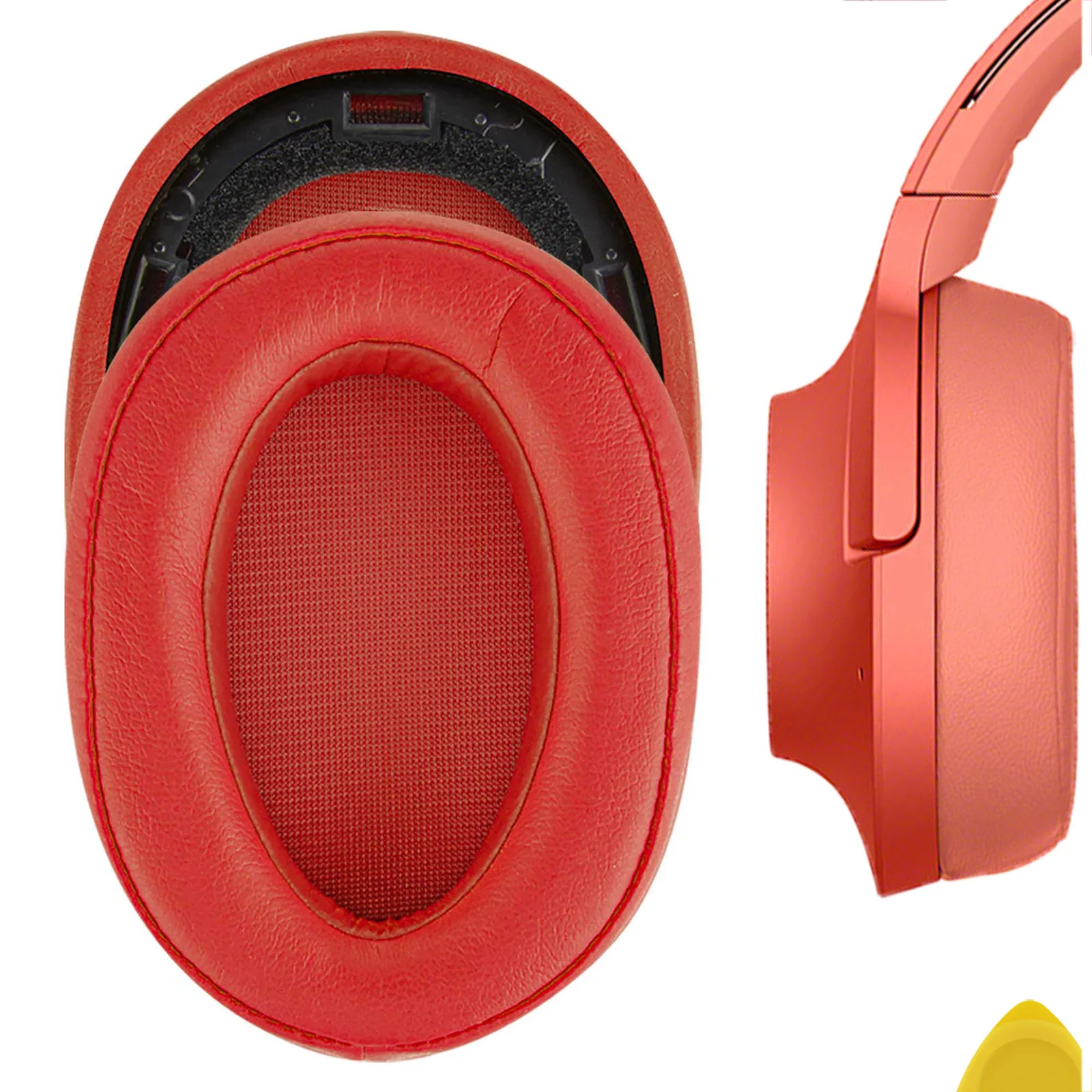 

Geekria Earpads for Sony MDR-100ABN WH-H900N Replacement Headphones Protein Leather Ear Pads Cover Cushions Repair Foam Earmuff