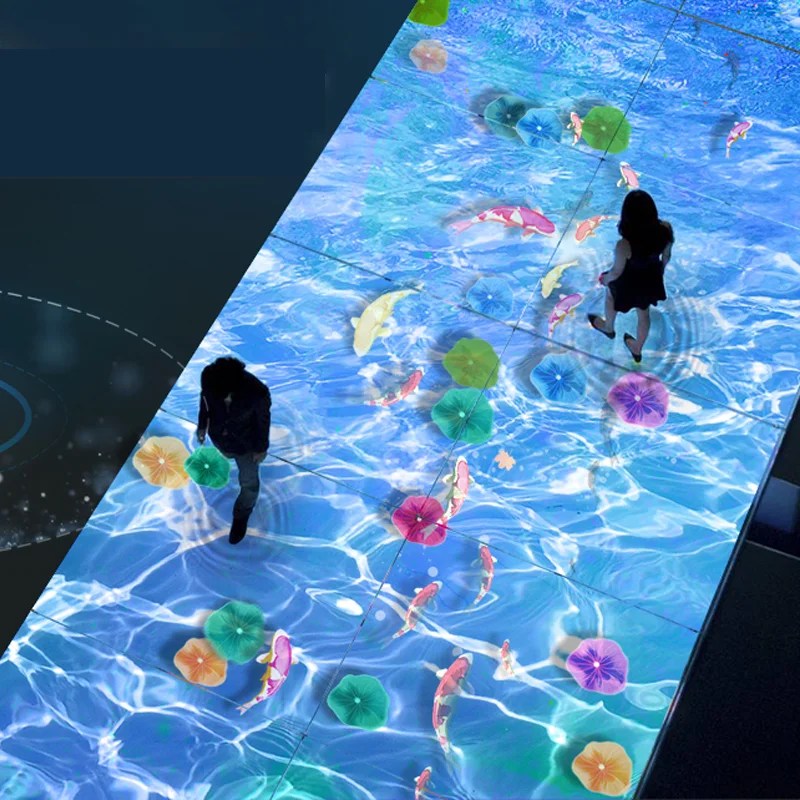 Intelligent P3.91 Indoor LED Display Dance Floor Night DJ Disco Club Interactive Stage for Nightclubs and Concert Venues