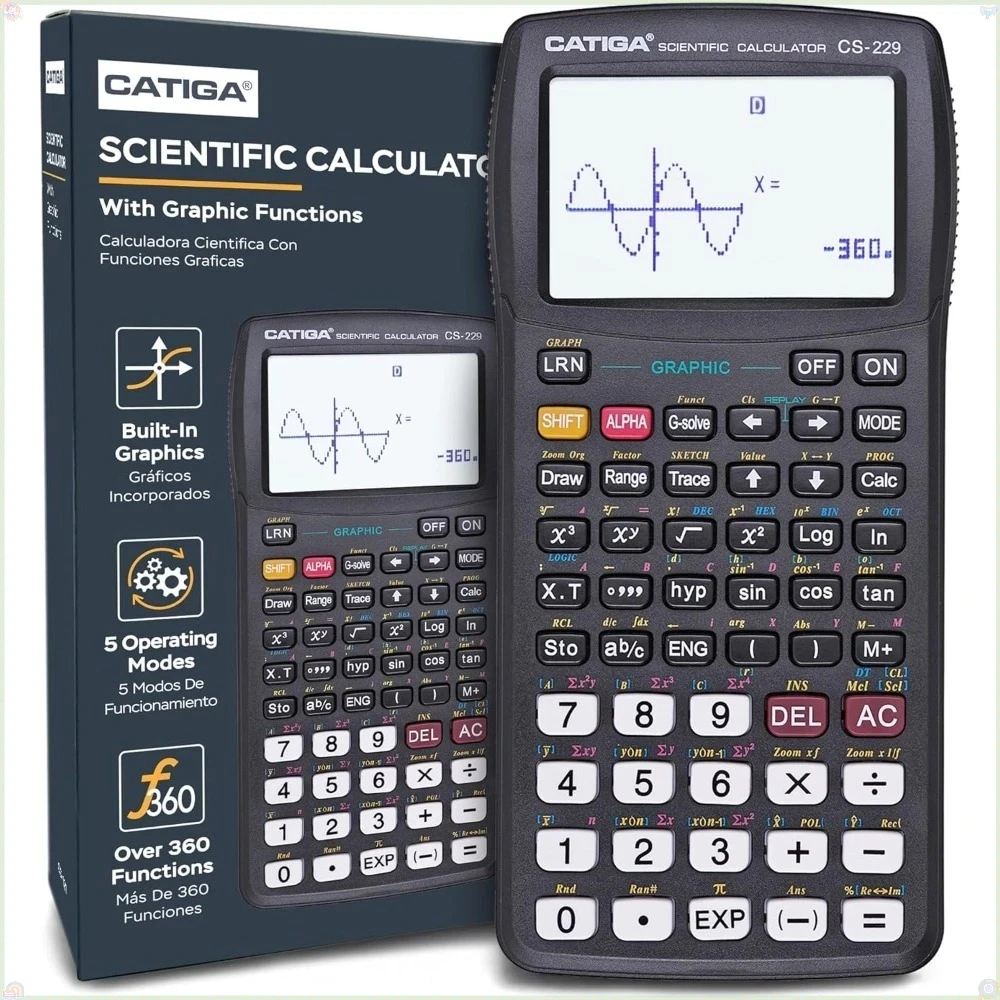 

scientific calculator, with its graphing function, multiple modes, and intuitive user interface, is suitable advanced learners.