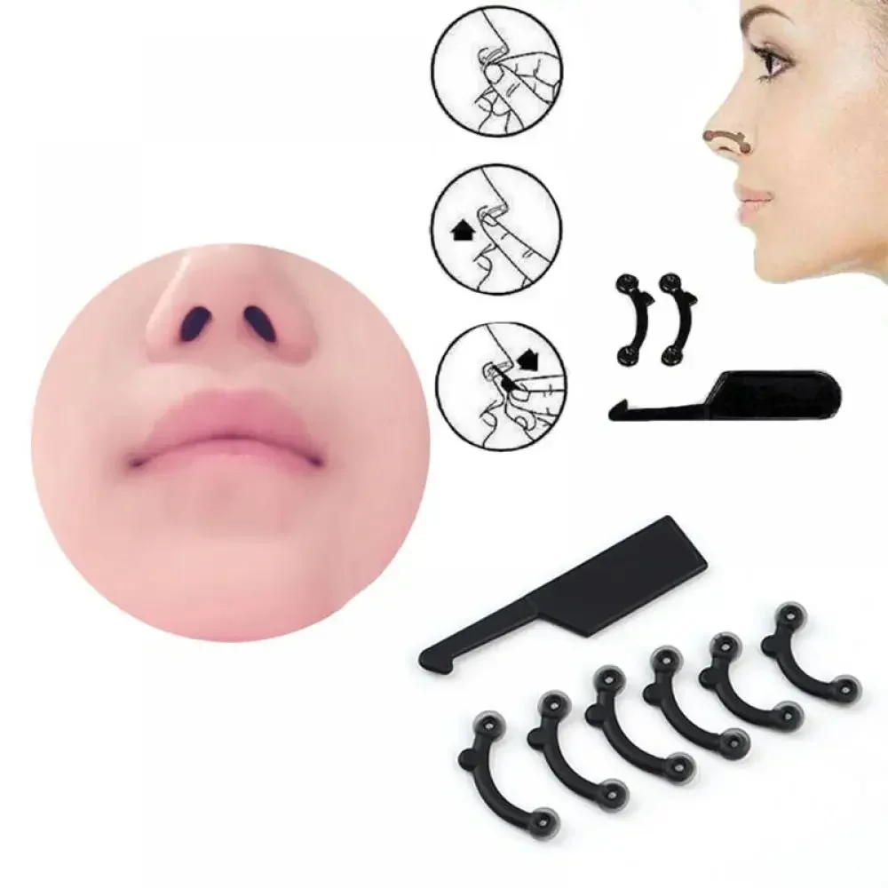 Beauty Nose Clip Corrector Massage Tool Nose Up Lifting Shaping Clip Clipper Shaper Nasal Support Straightening No Pain Belleza