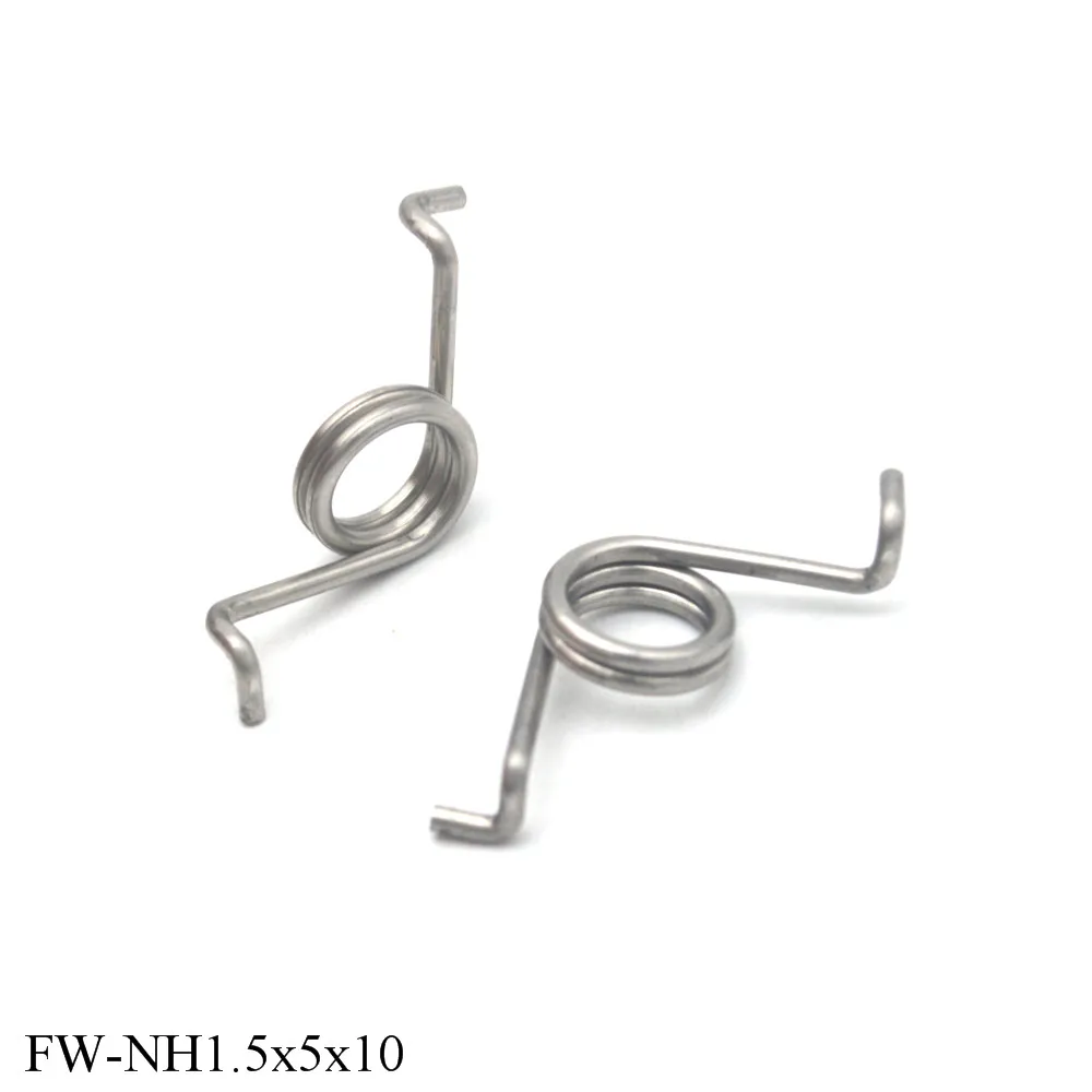 FINEWE Custom 4PCS Boot Trailer Winch Torsion Spring  wire diameter 1.5mm outer diameter: 5mm stainless steel Spring