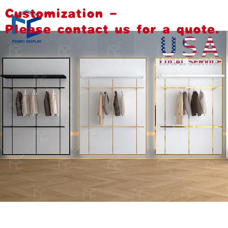 

на заказ. Высококачественный бутик одежды для девочек. Светильники. Дизайнерская настенная полка. Магазин женской одежды.