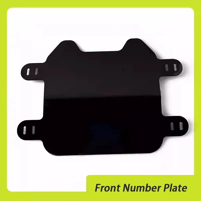 PP Plastic Front Number Plate For Light Bee S/X Electric Dirt Bike OEM Replacement