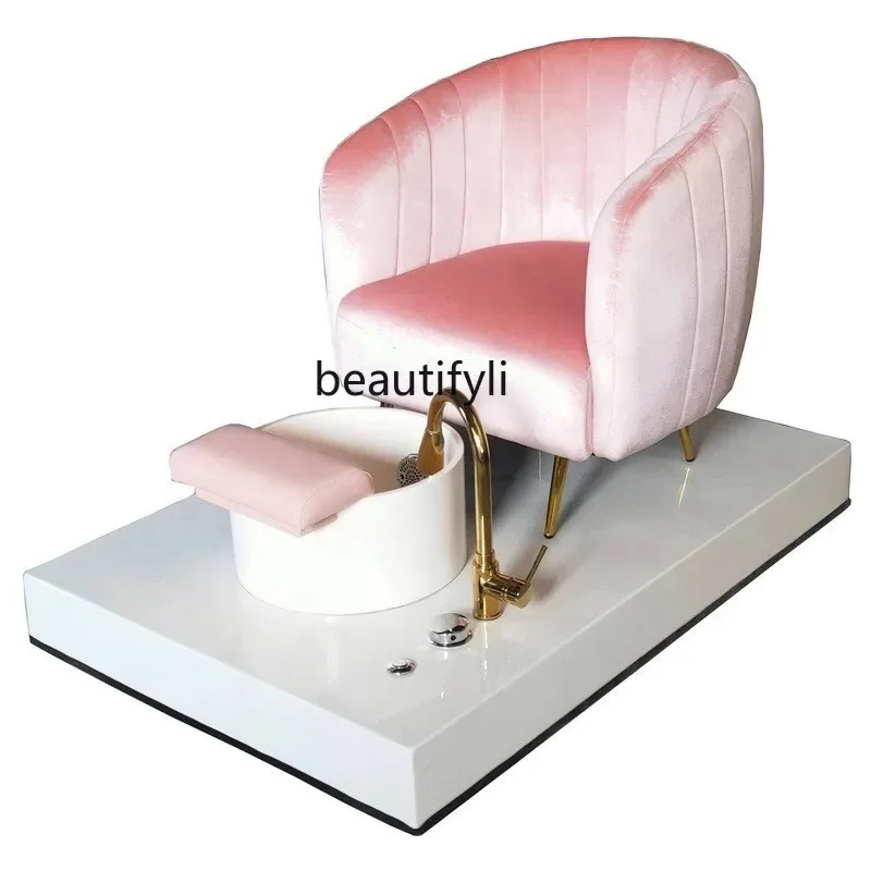 

Nail sofa multi-functional foot massage chair, beauty salon massage foot massage foot bath sofa chair wholesale