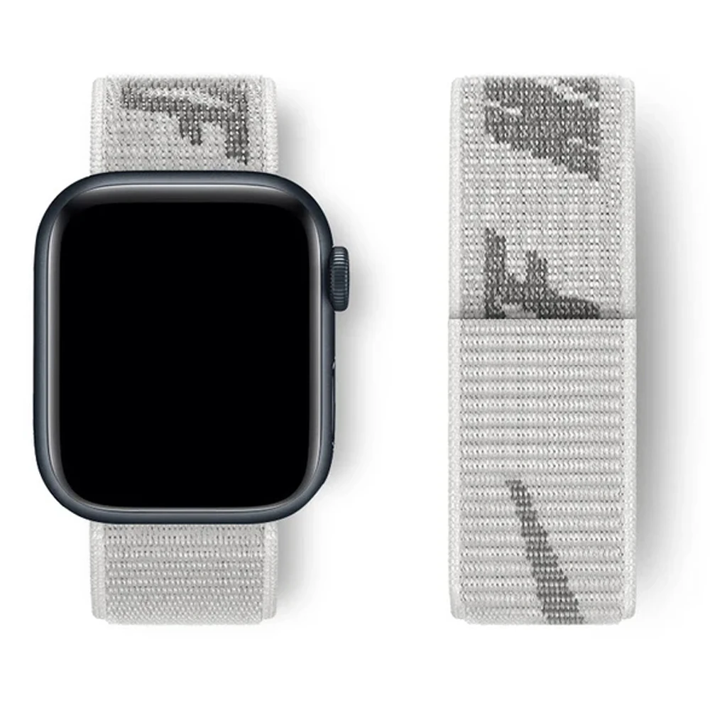 Ремешок нейлоновый для Apple Watch Band 45 мм 44 мм 42 мм 41 мм 49 мм 40 мм 38 мм 44 мм, браслет Correa iwatch series 8 9 7 6 5 4 3 SE Ultra