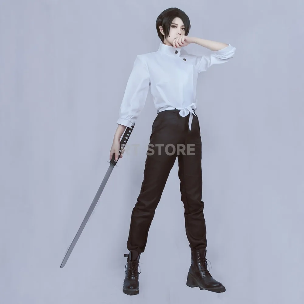 Yuta Okkotsu Cosplay Anime Jujutsu Kaisen Costume Men Women Halloween Party Uniforms Tops + Pants + Belt Halloween Cosplay Men