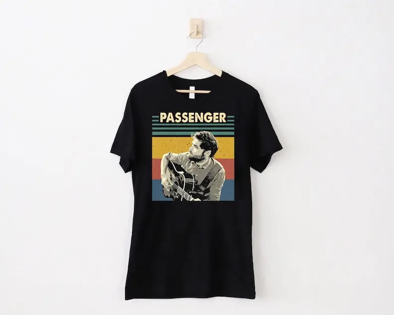 

Passenger Vintage T-Shirt, Passenger Shirt, Music Shirts, Gift Shirt For Friends And Family