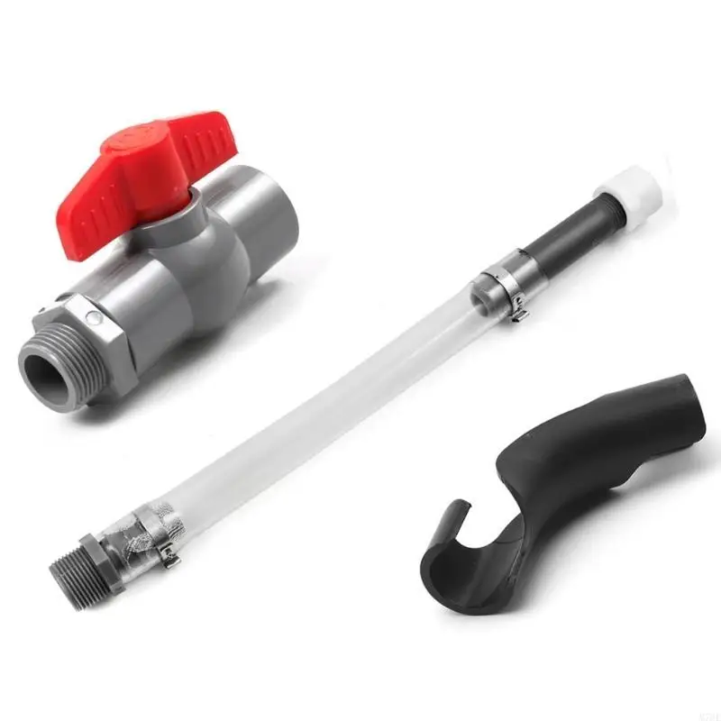 

M76E Racing Jugs Hose with Hose Bender & 3044 Ball Valves Shut Oil Tube Hose with Upgraded Filter Design