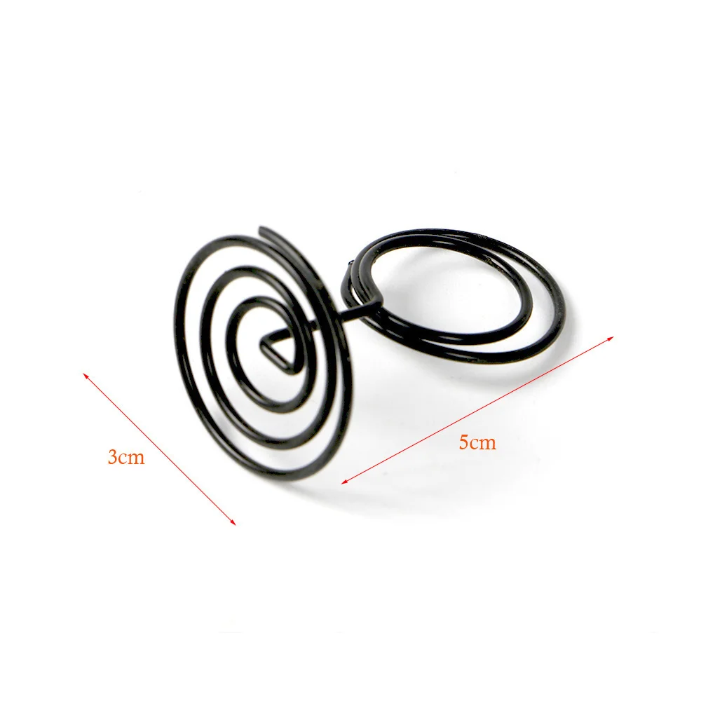 Metall Foto Halter Block Slot Basis Papier Karte Display Clip Ständer Lagerung Halterung Ticket Klemme Schreibtisch Zeichen Halten Preisschild Rack – Detail 3